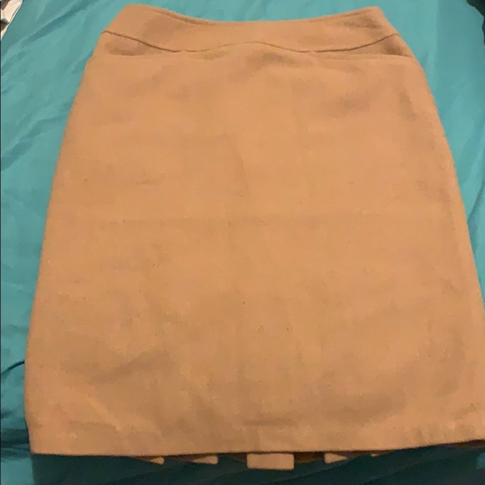 Tan Business Casual Skirt